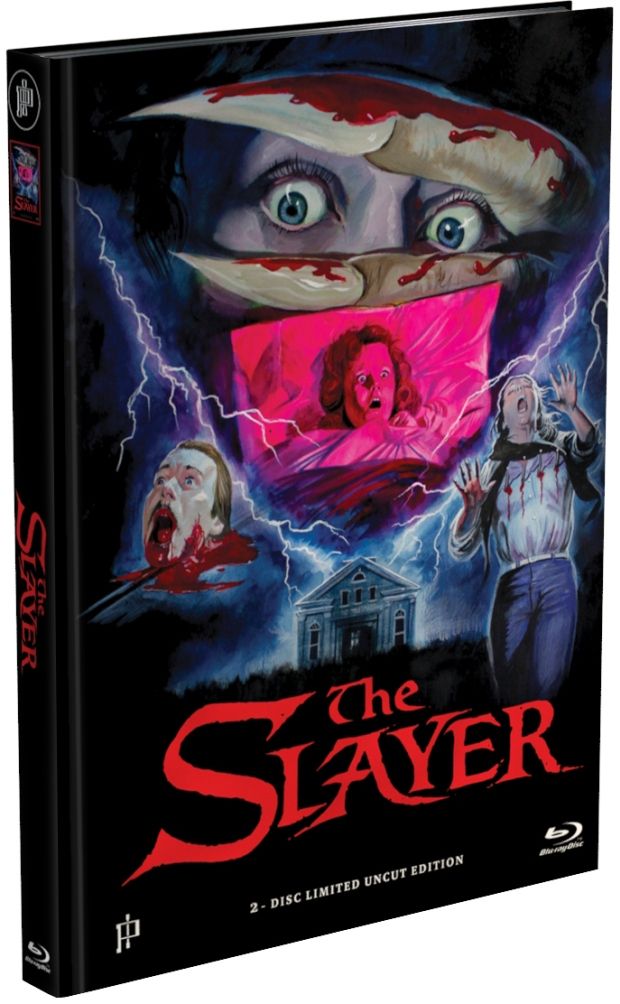 Slayer, The (Lim. Uncut Mediabook - Cover A) (DVD + BLURAY)