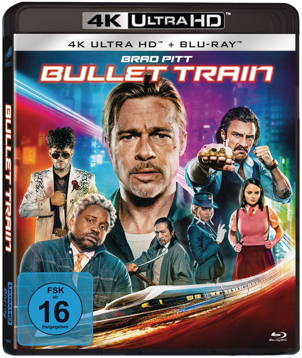 Bullet Train (4K UHD+Blu-Ray) (2Discs)