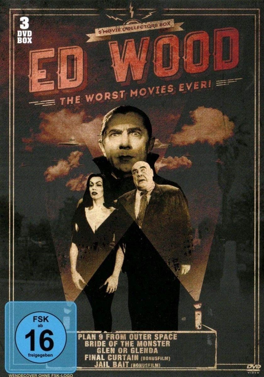 Ed Wood  - The Worst Movies Ever (OmU) (3 Discs)