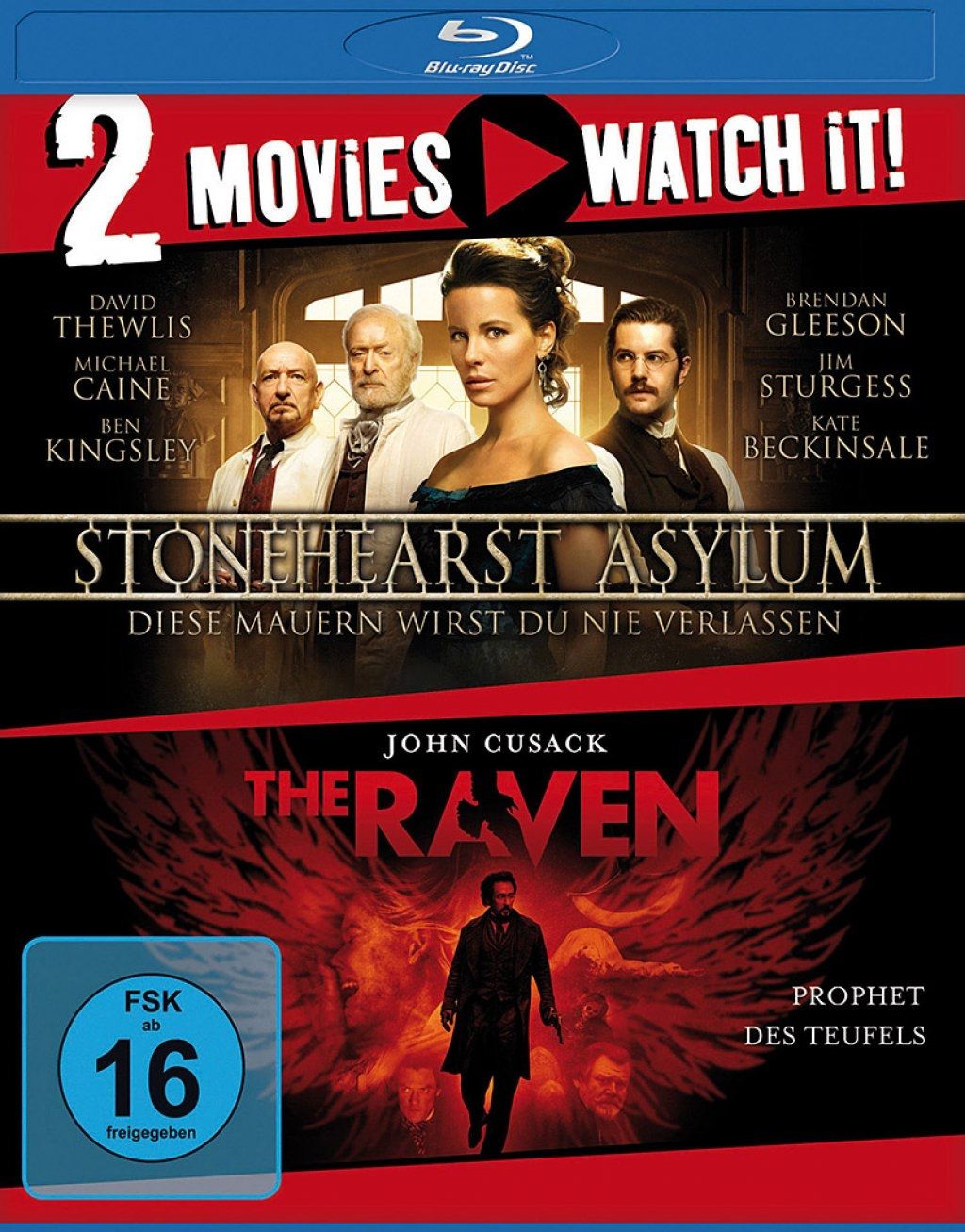Stonehearst Asylum / The Raven (Double Feature) (2 Discs) (BLURAY)