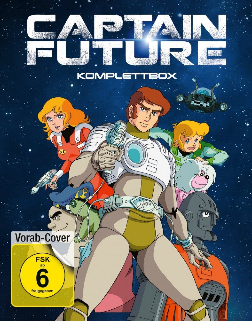 Captain Future - Komplettbox (4 Discs) (BLURAY)