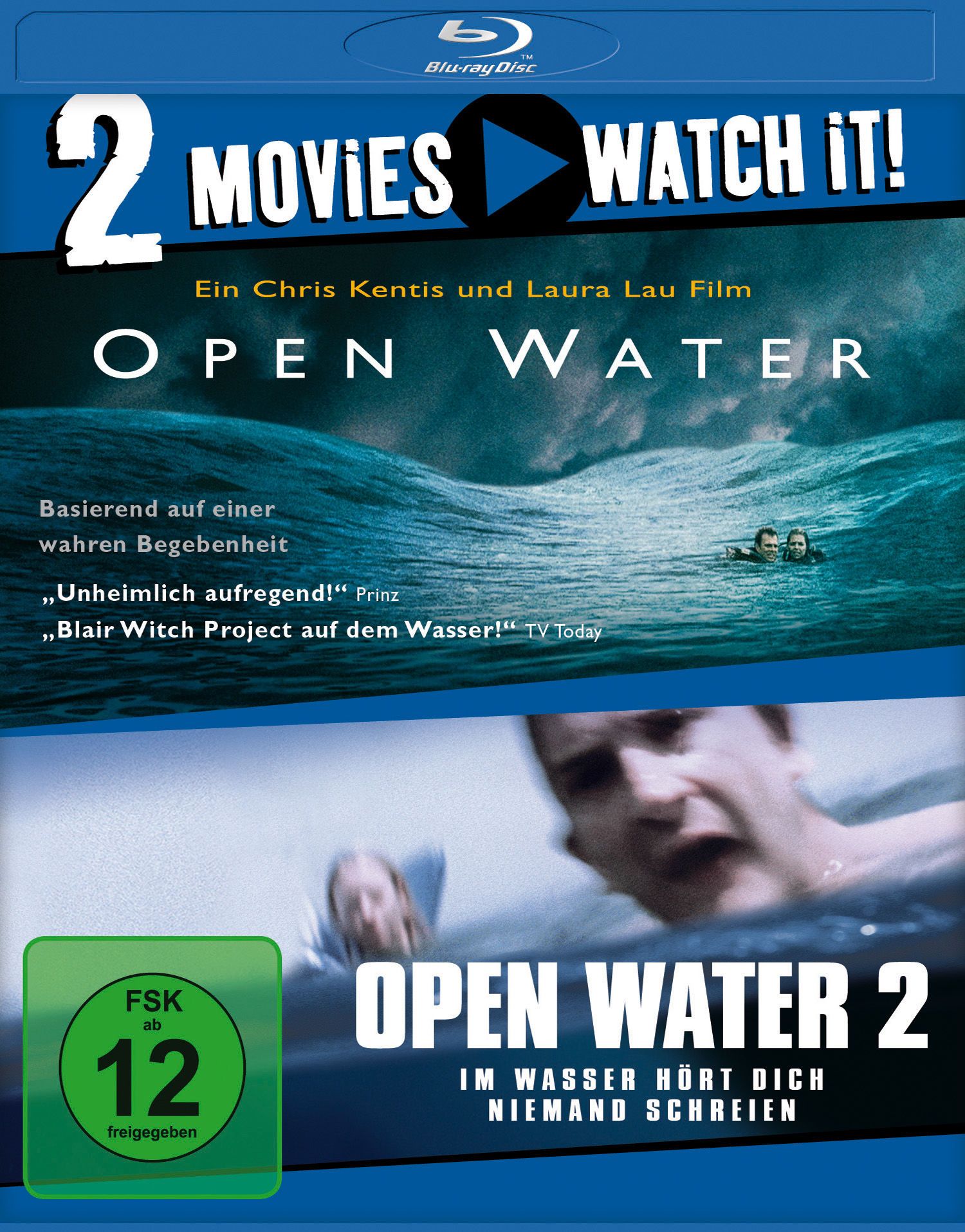 Open Water 1 & 2 (Double Feature) (2 Discs) (BLURAY)