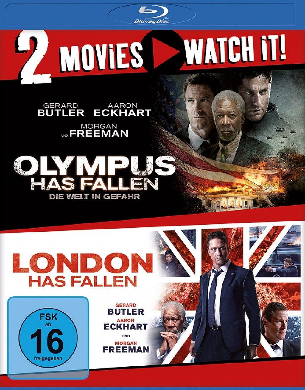Olympus Has Fallen / London Has Fallen (Double Feature) (BLURAY)
