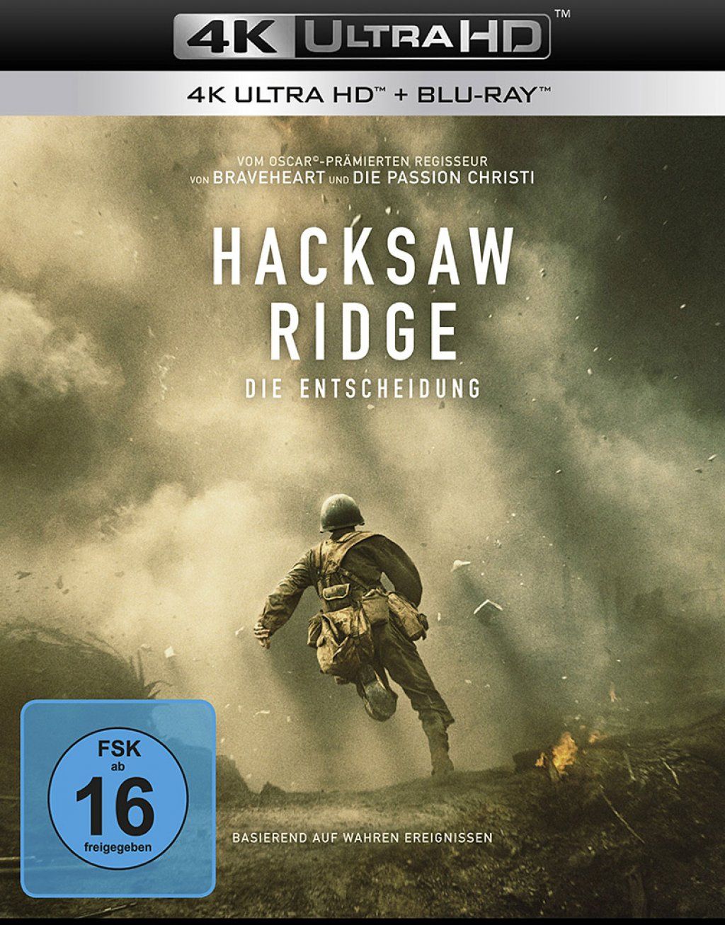 Hacksaw Ridge - Die Entscheidung (2 Discs) (UHD BLURAY + BLURAY)