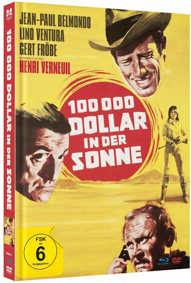 100.000 Dollar in der Sonne (Lim. Uncut Mediabook) (DVD + BLURAY)