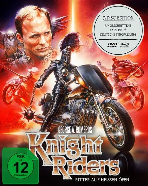 Knightriders - Ritter auf heißen Öfen (Lim. Uncut Mediabook) (2 DVD + BLURAY)