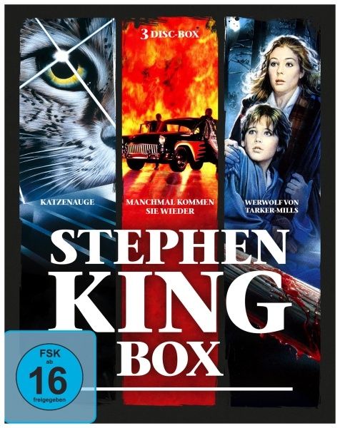 Katzenauge / Manchmal kommen sie wieder / Werwolf von Tarker-Mills (Stephen King Box) (3 Discs) (BLURAY)
