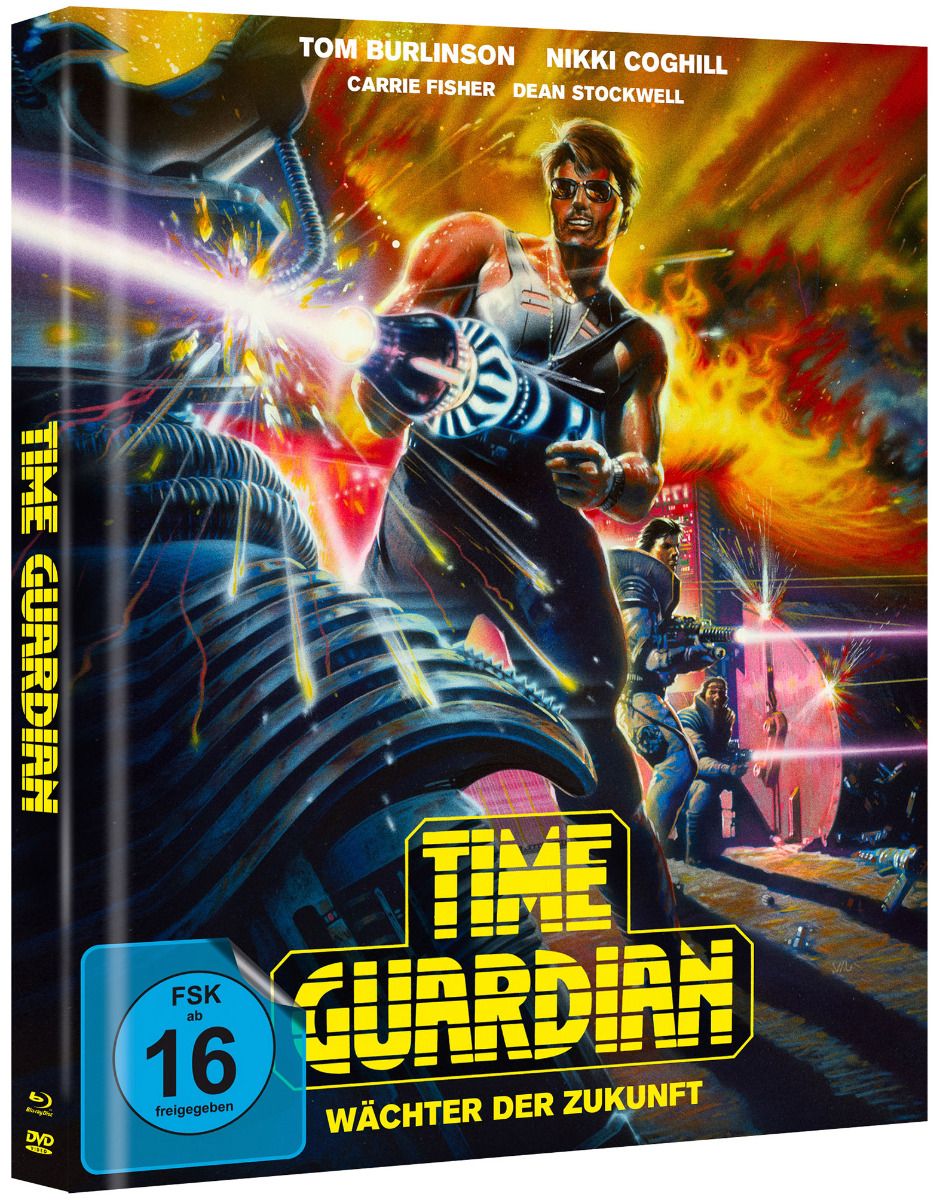 Time Guardian - Wächter der Zukunft (Blu-Ray+DVD) - Cover A - Mediabook - Limited Edition