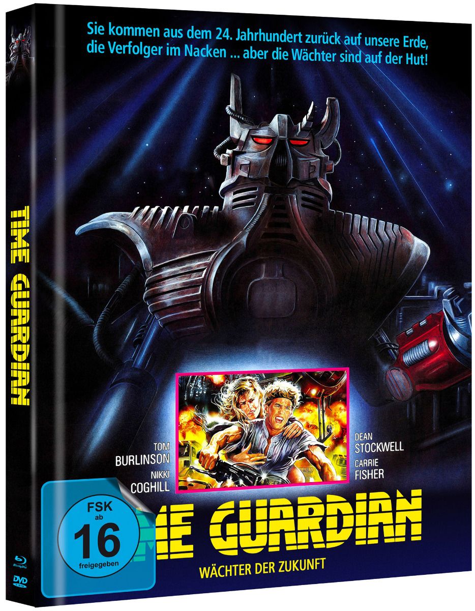 Time Guardian - Wächter der Zukunft (Blu-Ray+DVD) - Cover B - Mediabook - Limited Edition