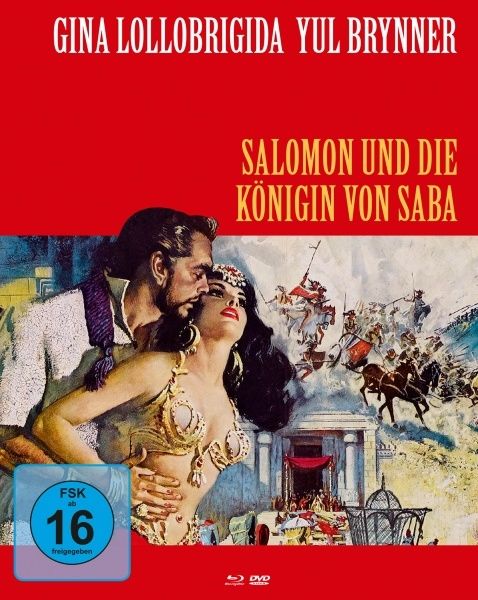 Salomon und die Königin von Saba (Lim. Uncut Mediabook - Cover B) (DVD + BLURAY)