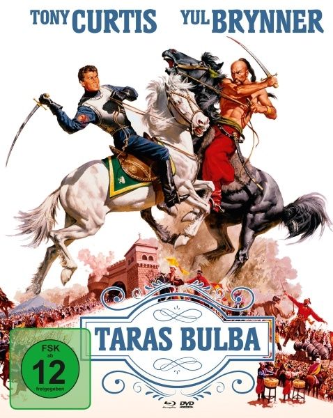 Taras Bulba (Lim. Uncut Mediabook - Cover A) (DVD + BLURAY)