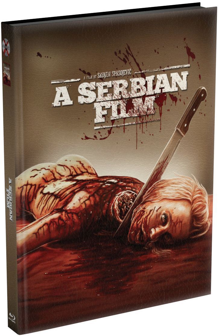 A Serbian Film - Cover C - Mediabook (Wattiert) (Blu-Ray+DVD+CD) - Limited 500 Edition - Unrated