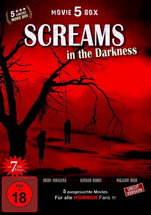 Screams In The Darkness (5 Filme auf 3 DVDs) - Uncut