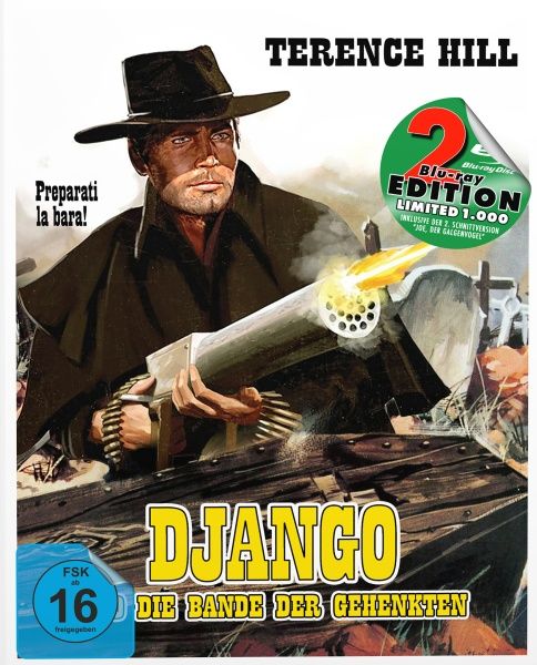 Django und die Bande der Gehenkten (Lim. Uncut Mediabook - Cover B) (2 Discs) (BLURAY)