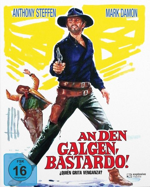 An den Galgen, Bastardo! (Lim. Uncut Mediabook - Cover B) (DVD + BLURAY)