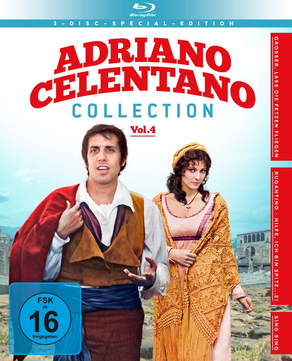 Adriano Celentano - Collection Vol. 4 (Blu-Ray) (3Discs)