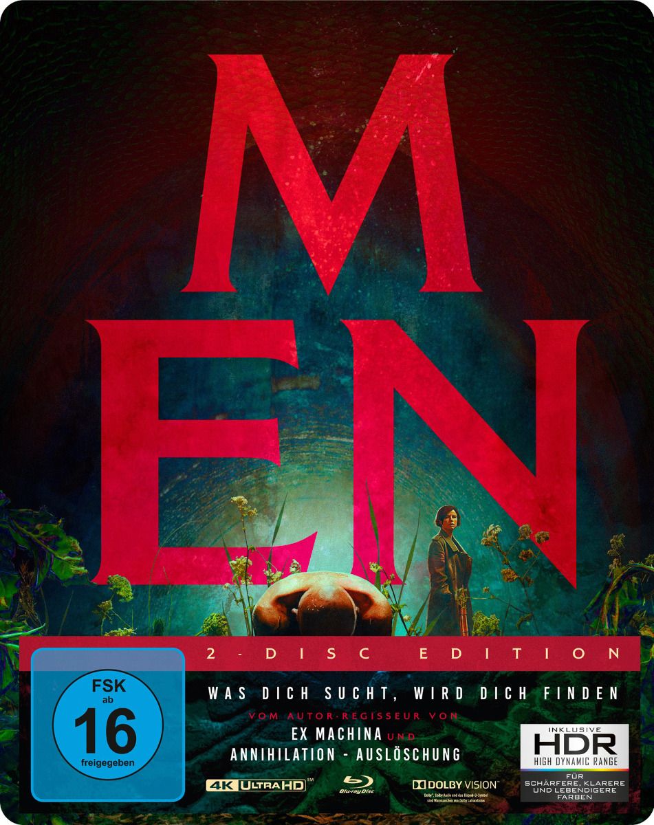 Men - Was dich sucht, wird dich finden (4K UHD+Blu-Ray) - Limited Steelbook Edition