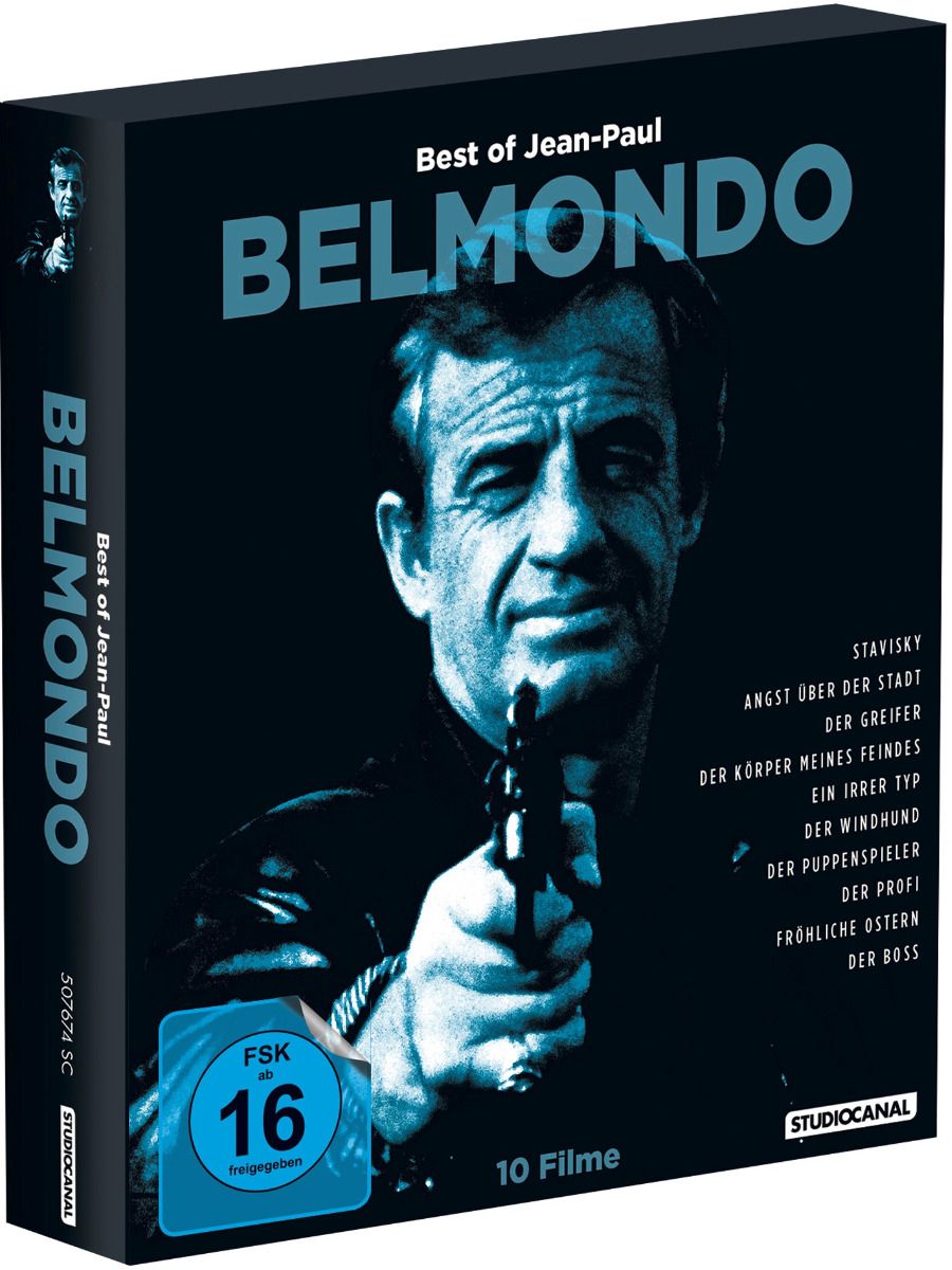 Best of Jean Paul Belmondo (BLURAY) (10Discs)
