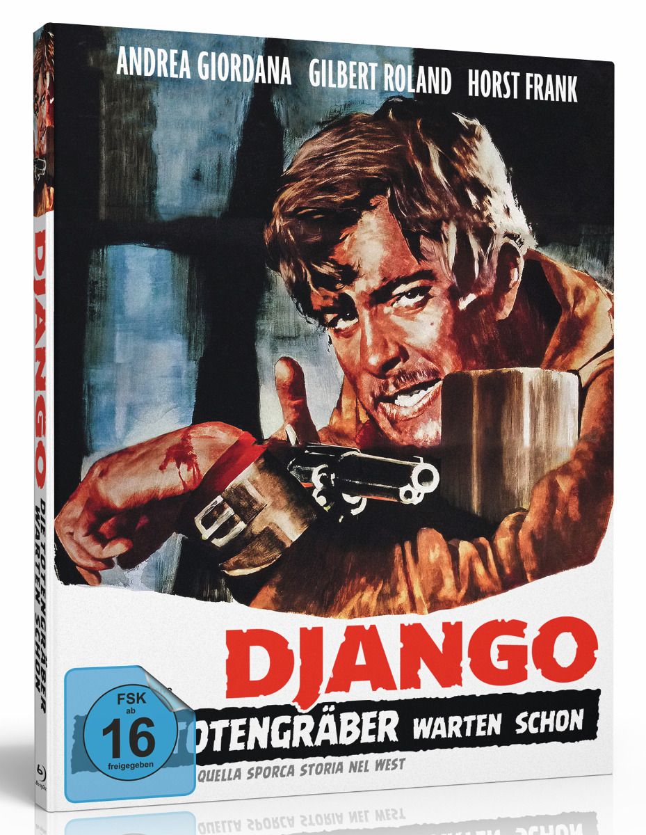 Django - Die Totengräber warten schon (Blu-Ray+DVD) - Cover A - Mediabook - Limited Edition