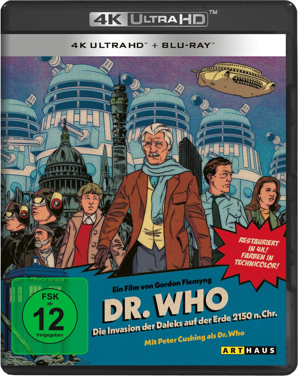 Dr. Who: Die Invasion der Daleks auf der Erde 2150 n. Chr. (4K UHD+Blu-Ray) (2Discs)