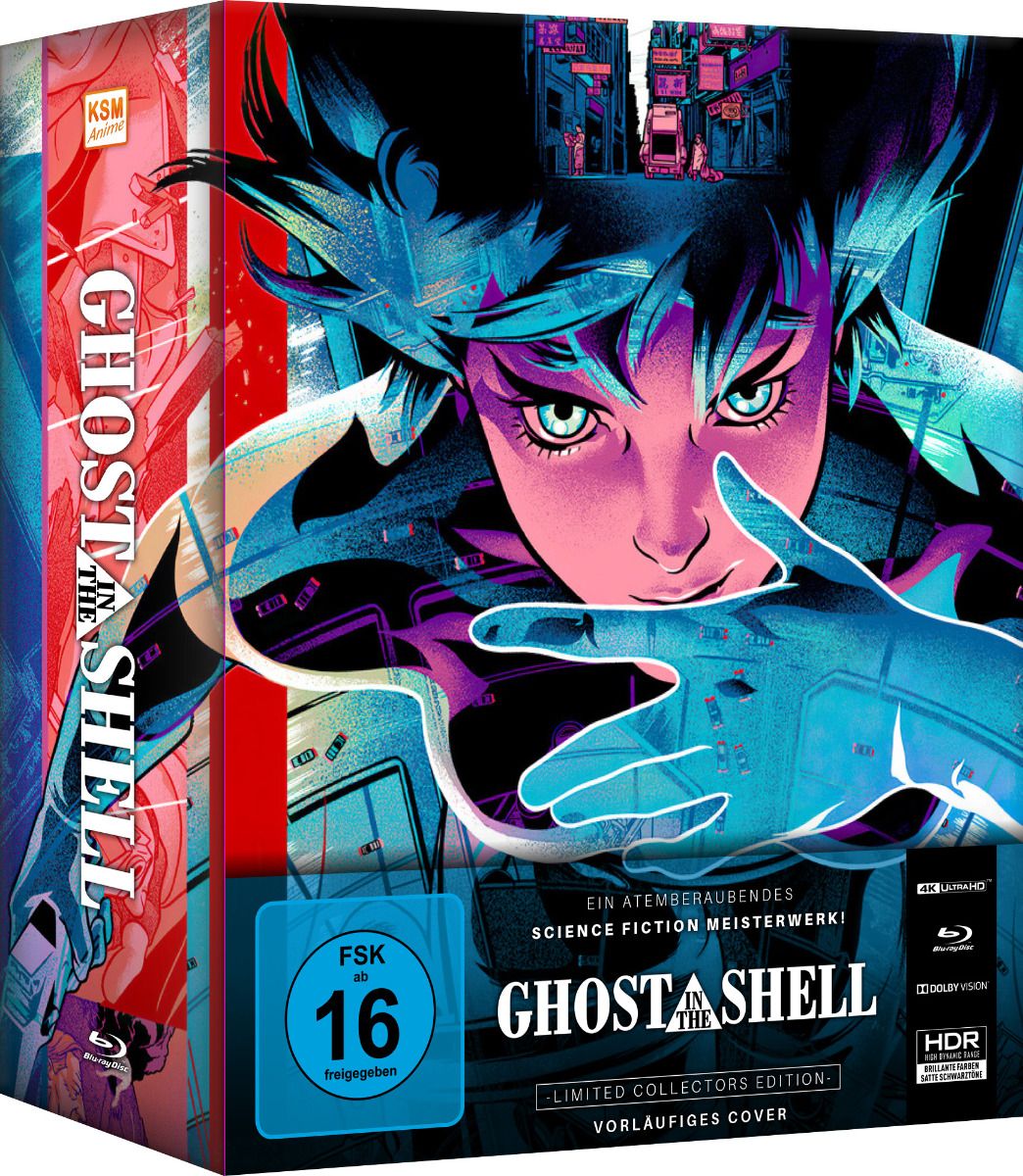 Ghost in The Shell (4K UHD+4Blu-Ray+OST) - Box A - Limited Collectors Edition