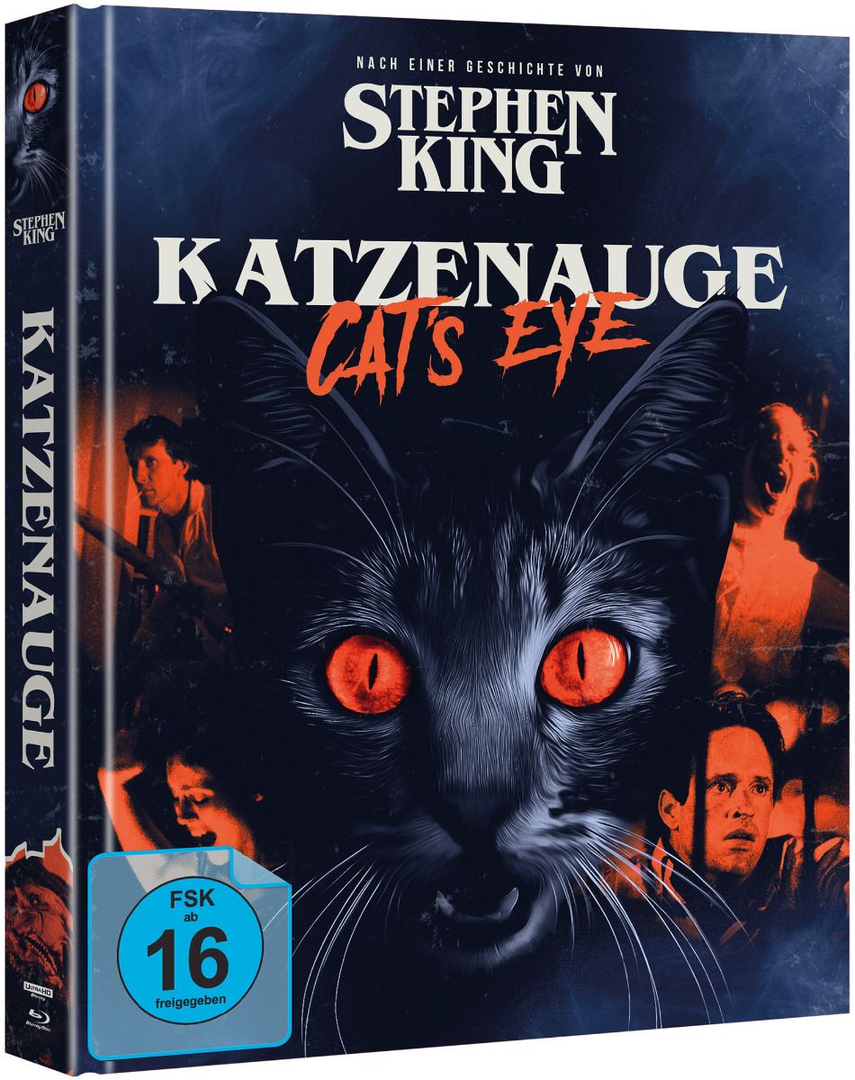 Stephen King: Katzenauge - Cover A - Mediabook (4K UHD+Blu-Ray) - Limited Edition - Uncut