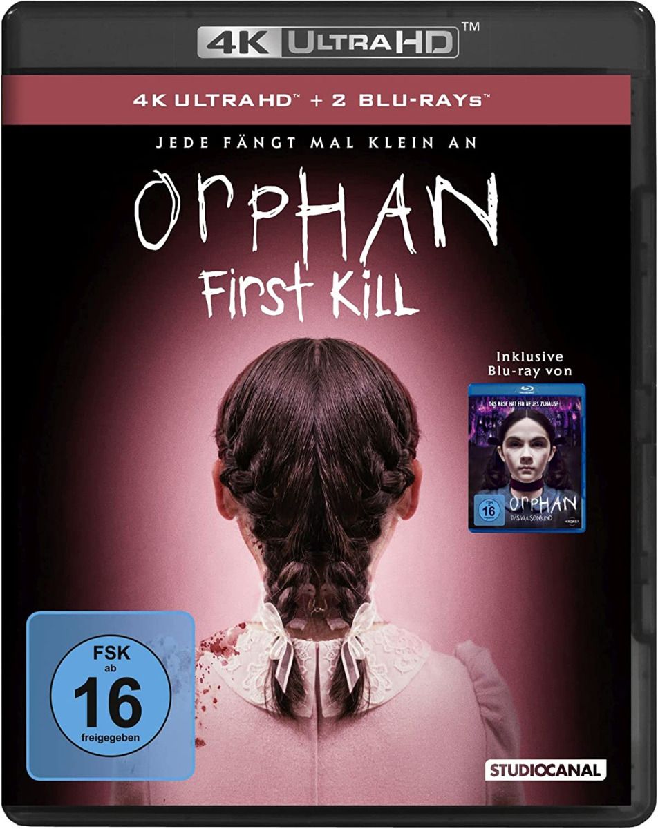 Orphan: First Kill (4K UHD+2Blu-Ray) - inkl. Das Waisenkind auf Blu-Ray