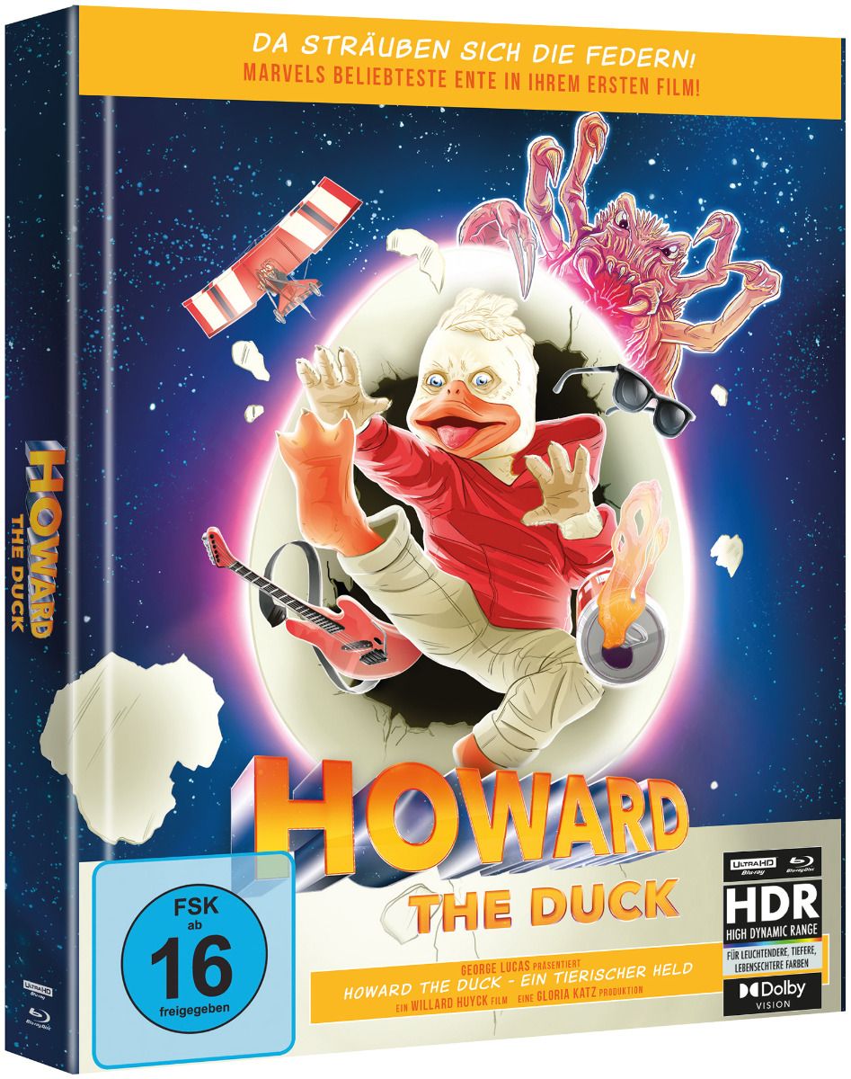 Howard the Duck - Ein tierischer Held (4K UHD+Blu-Ray) - Limited Mediabook Edition