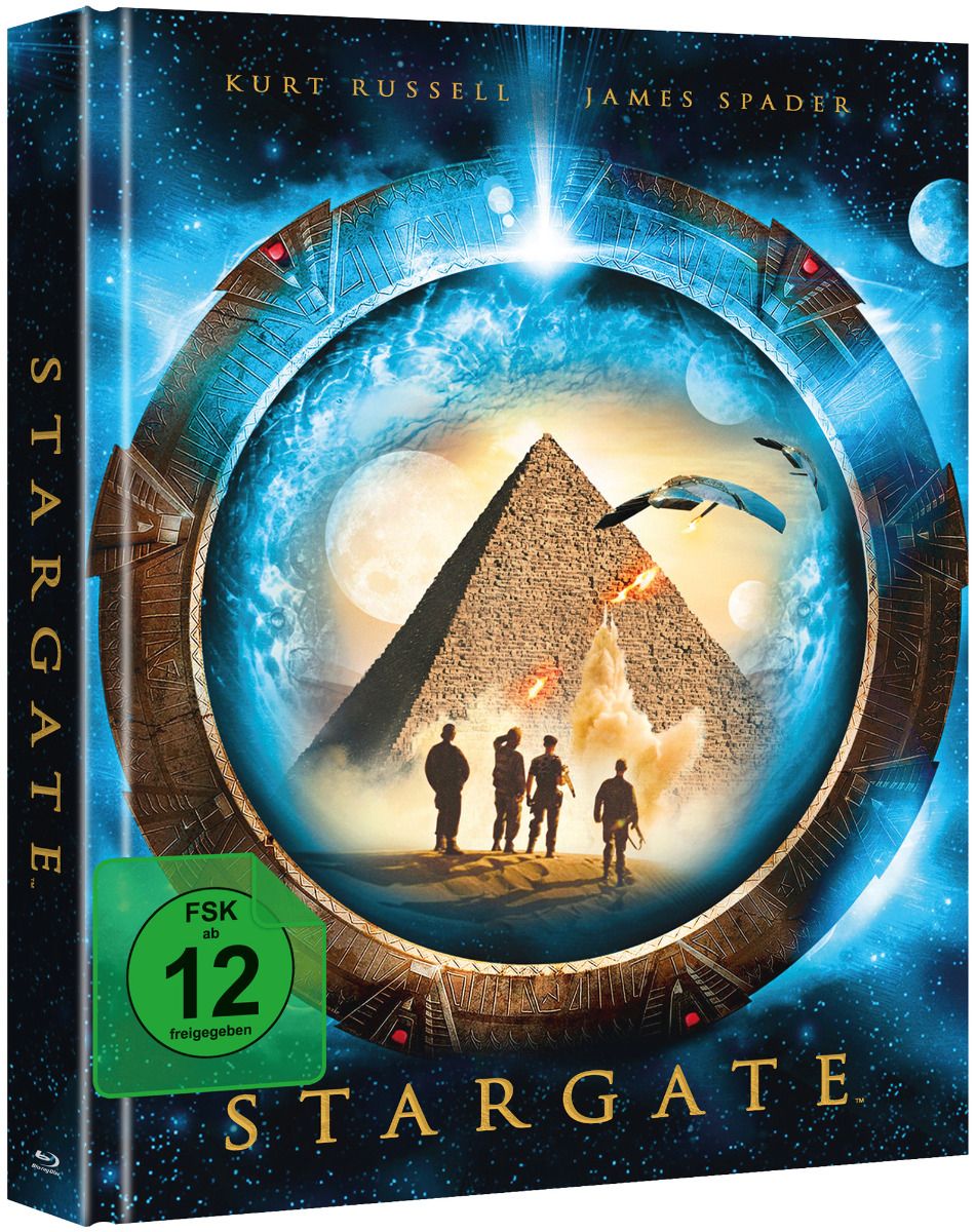 Stargate (Blu-Ray) (2Discs) - Cover E - Mediabook - Kinofassung & Directors Cut
