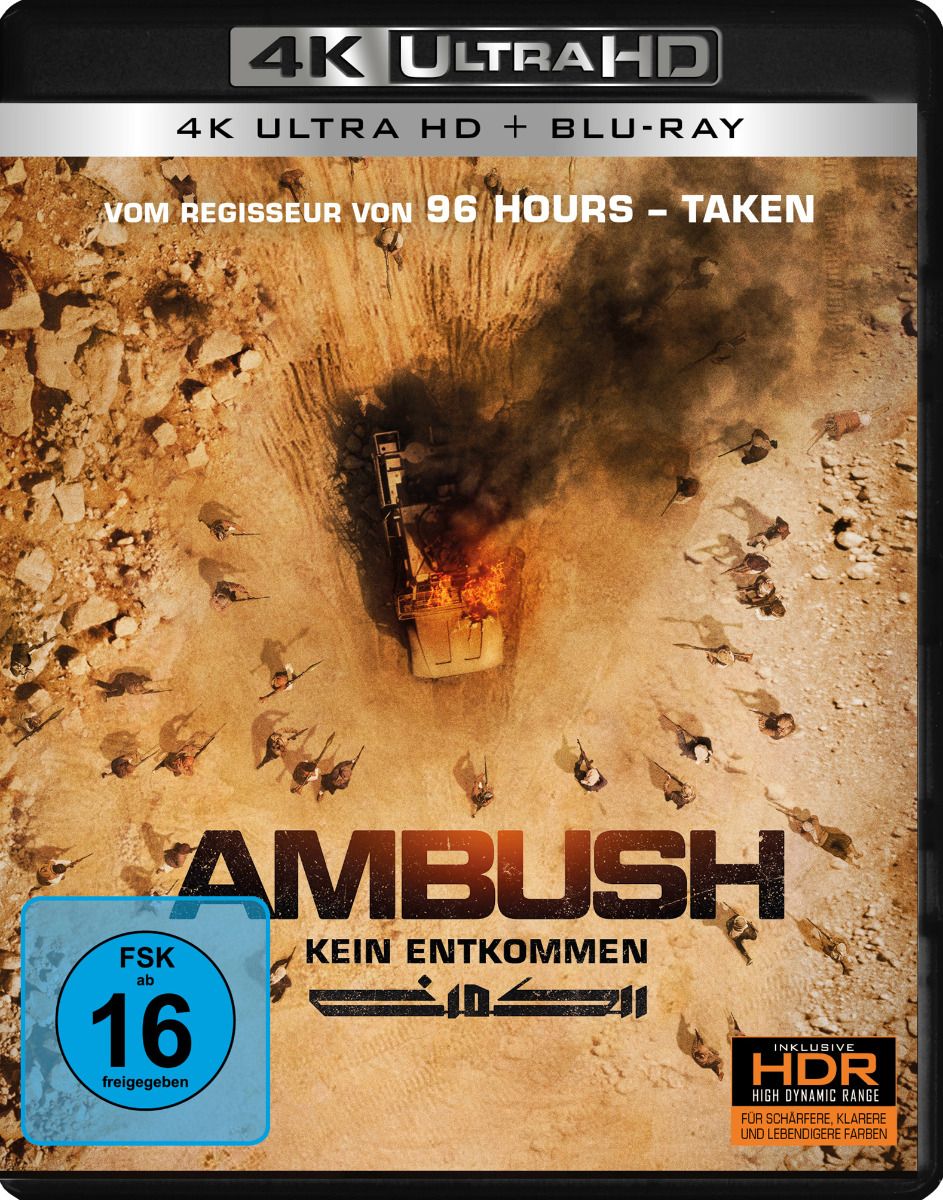 Ambush - Kein Entkommen! (4K UHD+Blu-Ray) (2Discs)