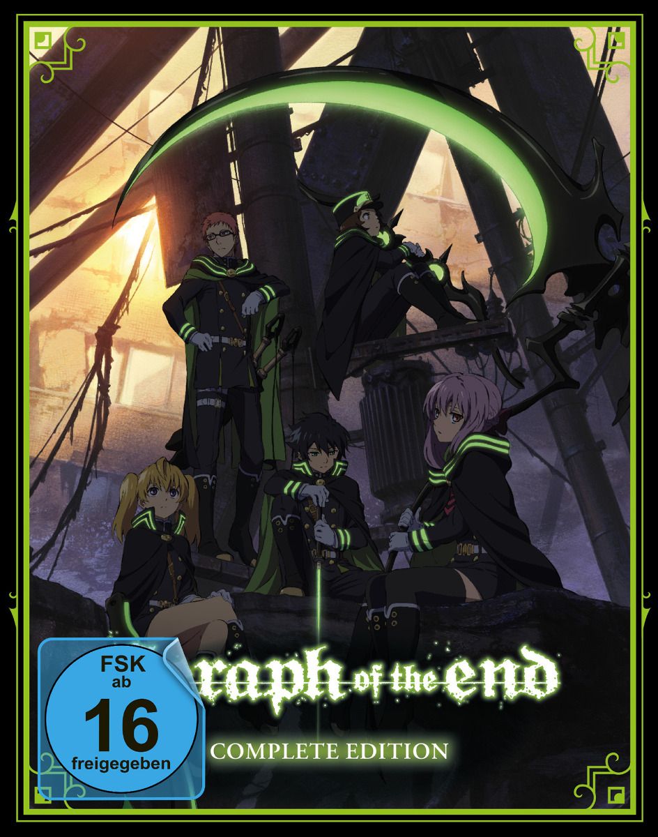 Seraph of the End - Die komplette Serie (Episode 1-24) (Blu-Ray) (4Discs)
