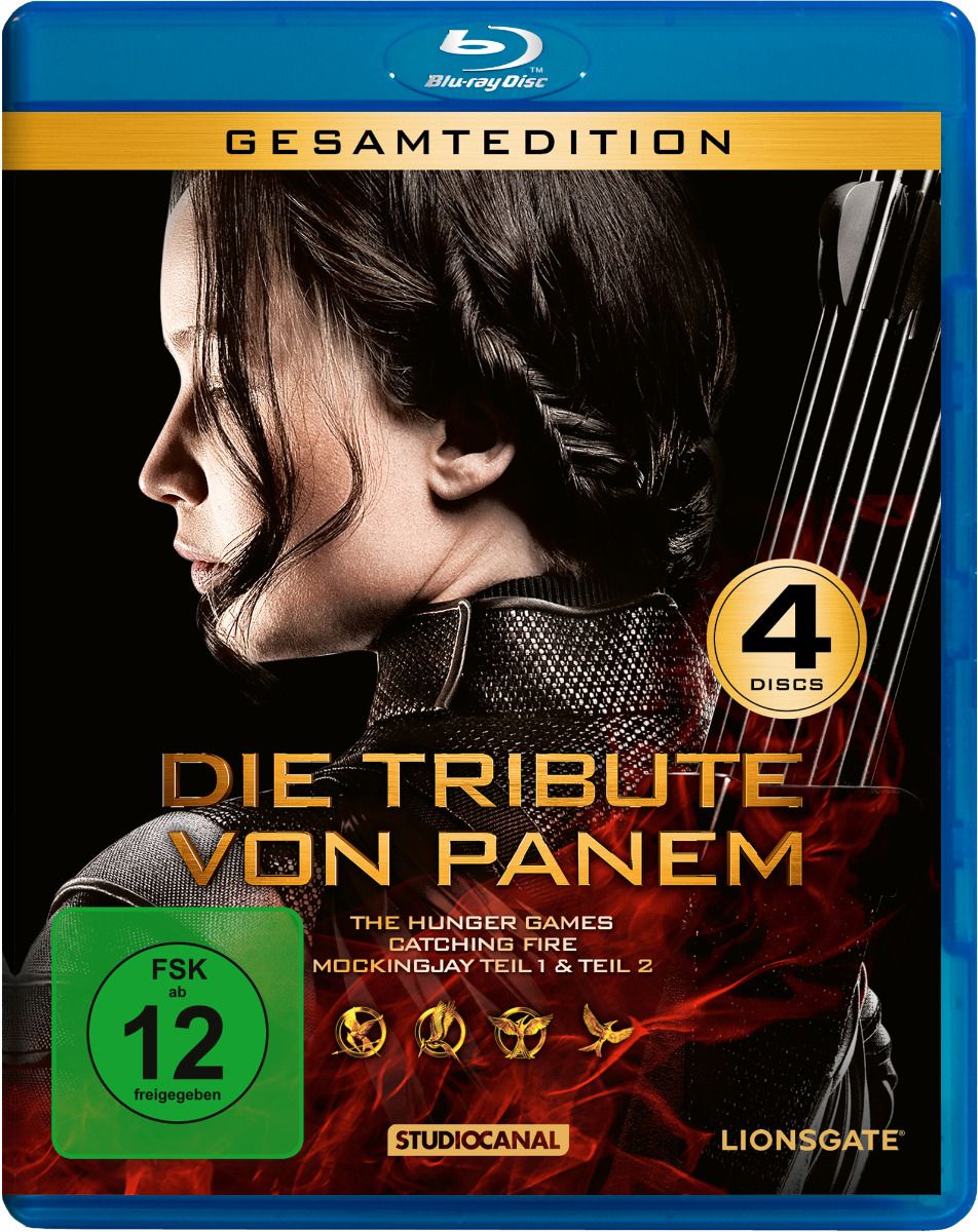 Die Tribute von Panem - Gesamtedition (Blu-Ray) (4Discs)