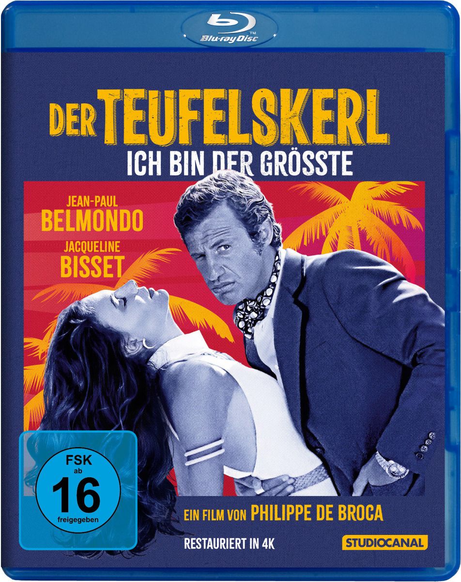 Der Teufelskerl - Ich bin der Größte (Blu-Ray) - Jean-Paul Belmondo - Remastered