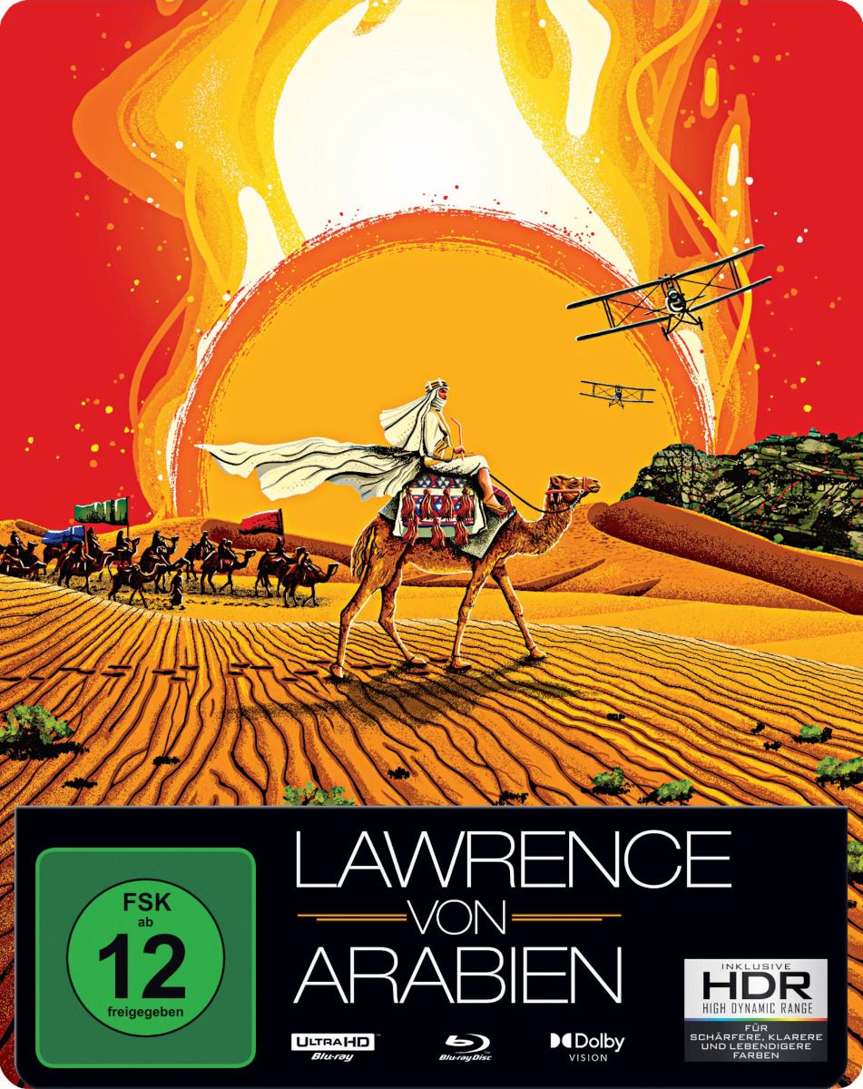 Lawrence von Arabien (4K Ultra HD+Blu-Ray) (4Discs) - Limited SteelBook Edition