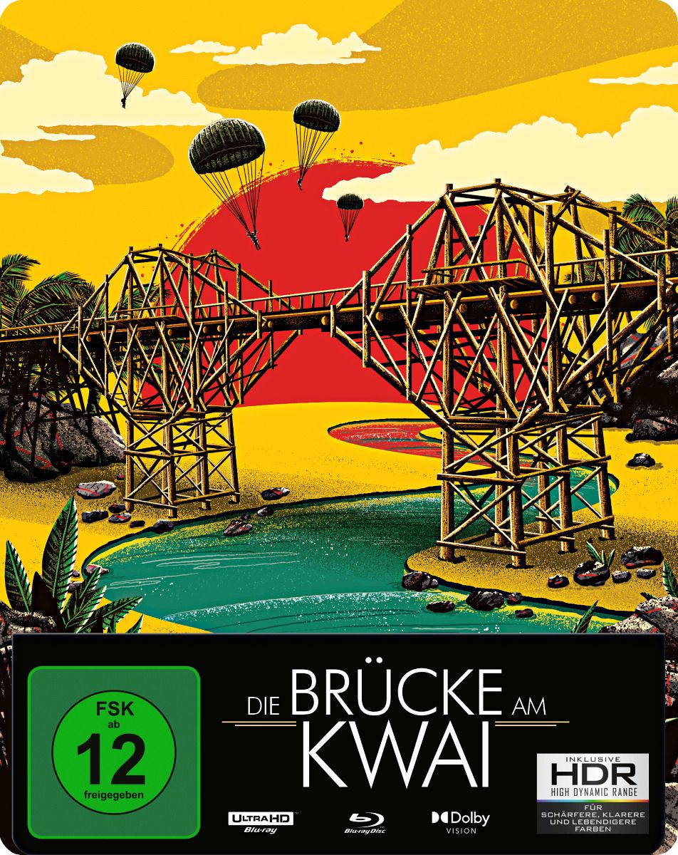 Die Brücke am Kwai (4K Ultra HD+Blu-Ray) - Limited SteelBook Edition - Remastered