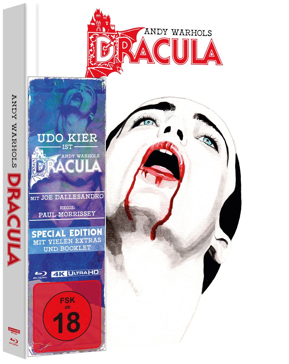 Andy Warhols Dracula - Cover B - Mediabook (4K UHD+2Blu-Ray) - Limited Edition