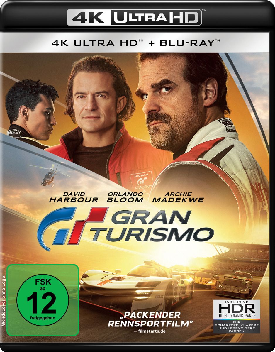 Gran Turismo (4K-UHD+Blu-Ray)