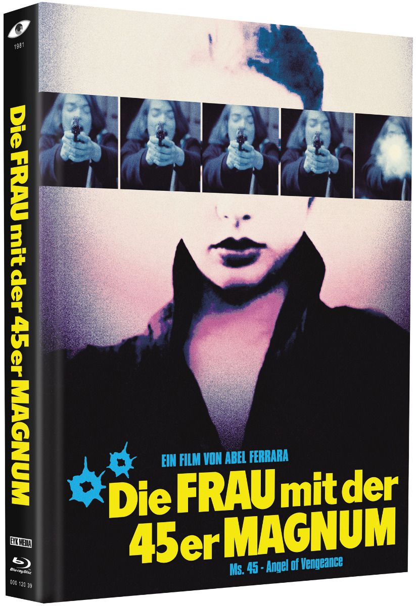 Die Frau mit der 45er Magnum - Cover B - Mediabook (Blu-Ray+DVD) - Limited 250 Edition