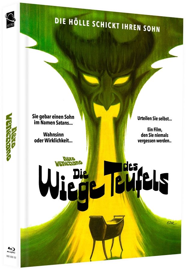 Nero Veneziano - Die Wiege des Teufels - Cover F - Mediabook (Blu-Ray+DVD+CD) - Limited 111 Edition