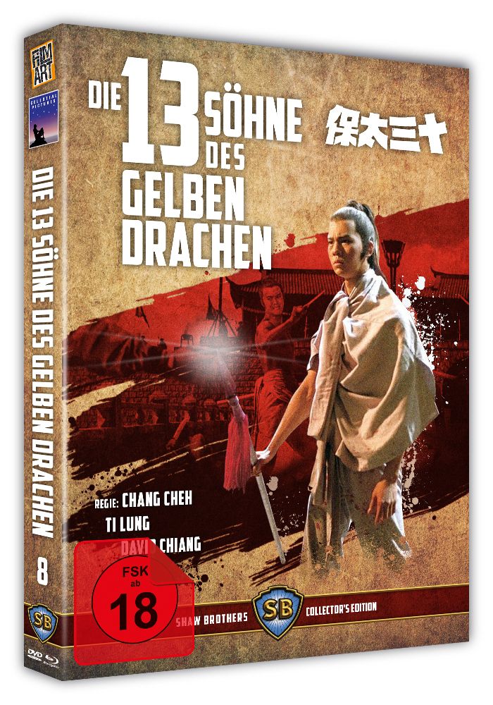 13 Söhne des gelben Drachen, Die (Limited Uncut Edition) (DVD + BLURAY)