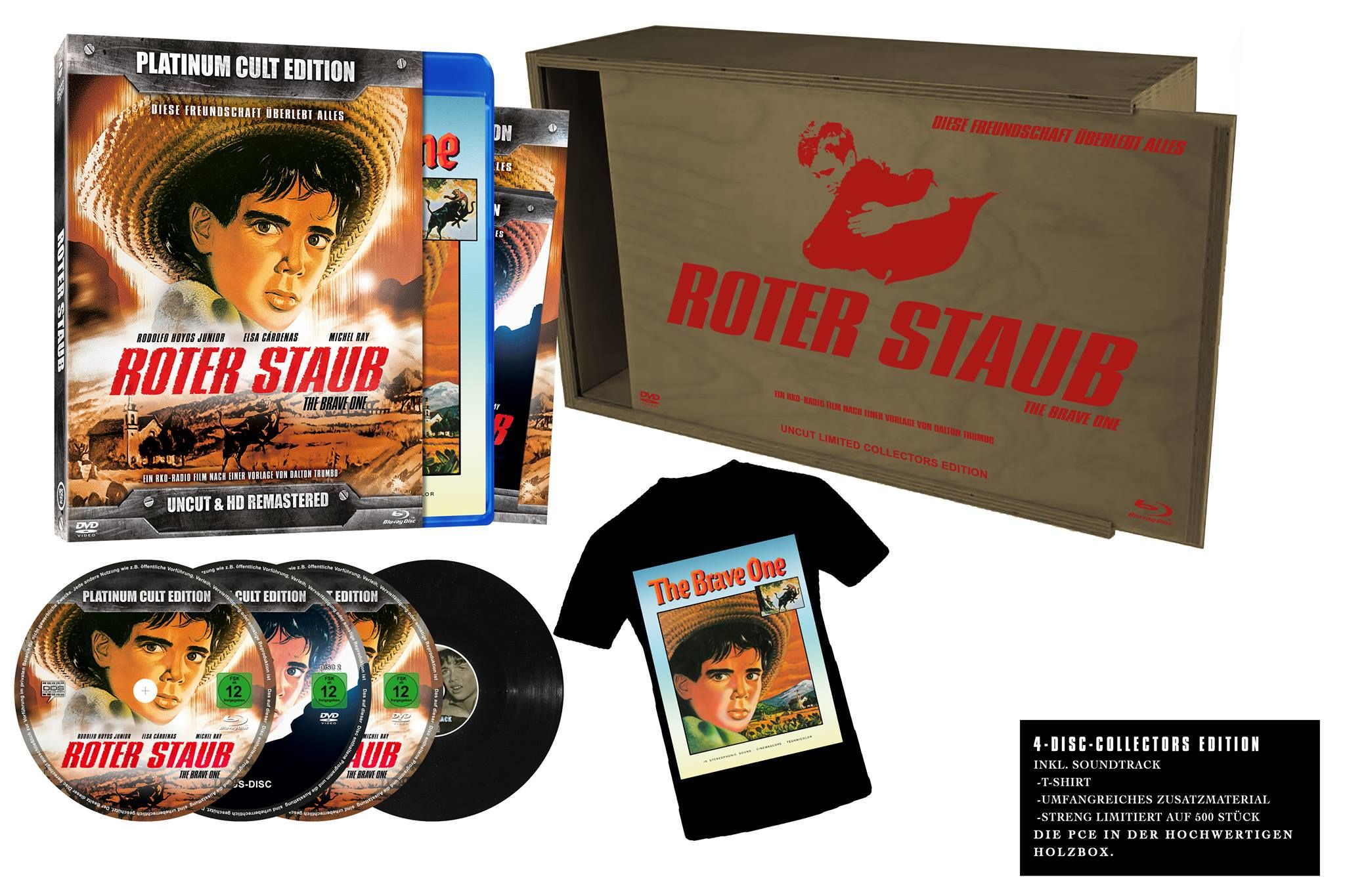 Roter Staub (Lim. Holzbox) (4 Discs) (2 DVD + BLURAY)