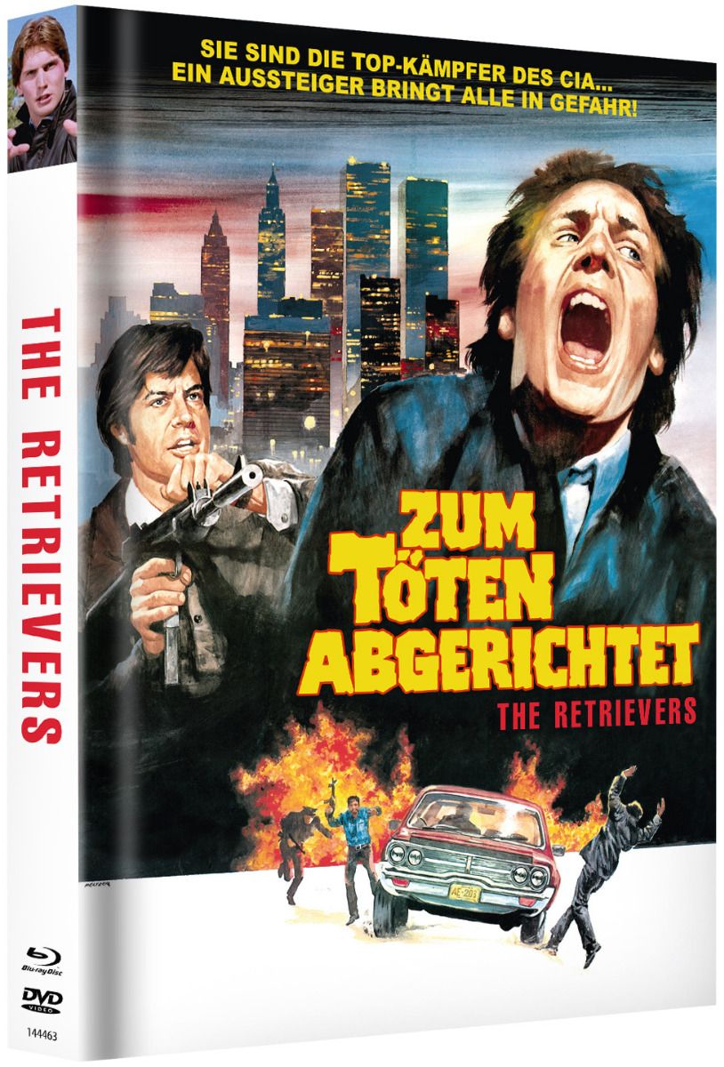 The Retrievers - Zum töten abgerichtet - Cover B - Mediabook (Blu-Ray+DVD) - Limited 333 Edition