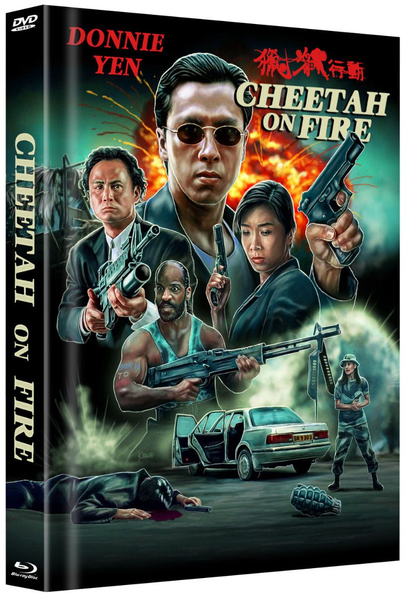 Cheetah on Fire - Cover A - Mediabook (Blu-Ray+DVD) - Limited 333 Edition