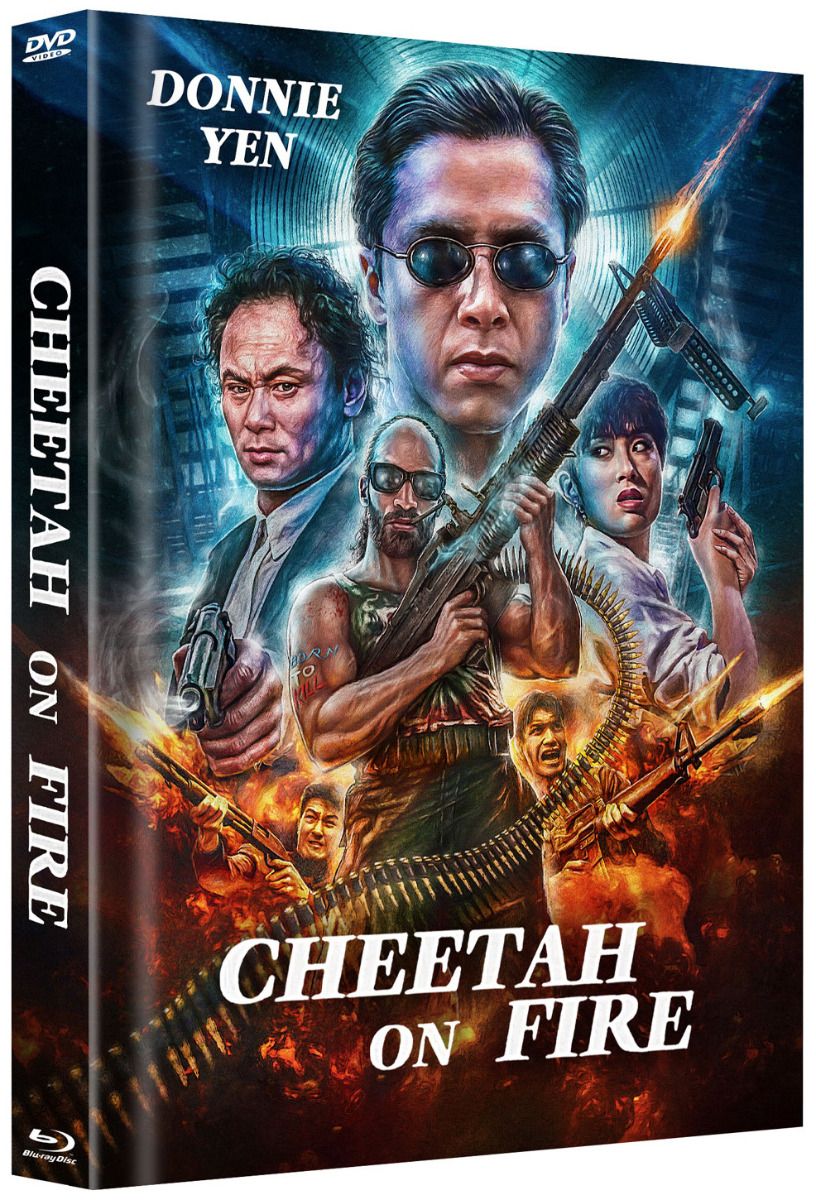 Cheetah on Fire - Cover B - Mediabook (Blu-Ray+DVD) - Limited 300 Edition