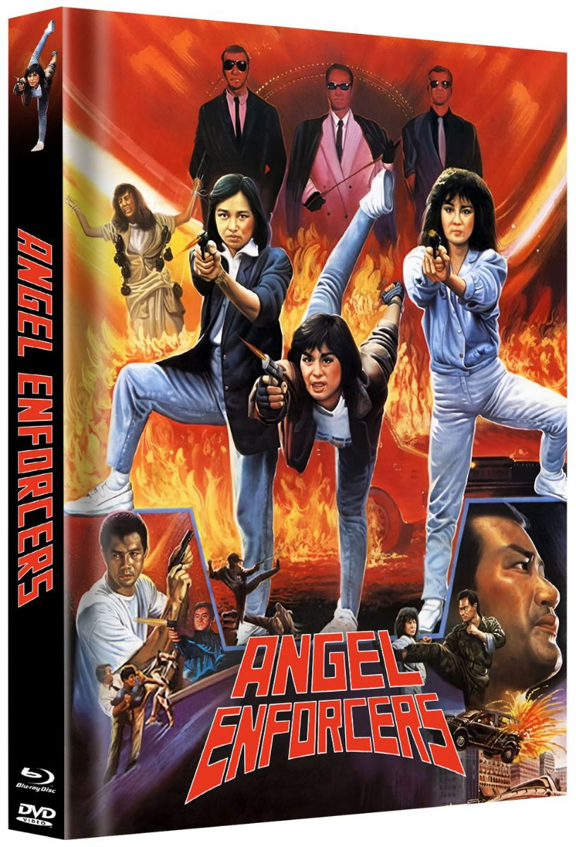 Angel Enforcers - Cover A - Mediabook (Blu-Ray+DVD) - Limited 300 Edition