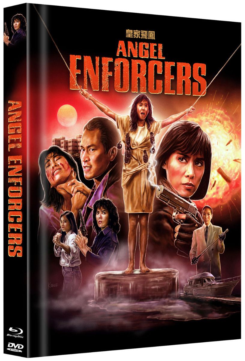 Angel Enforcers - Cover B - Mediabook (Blu-Ray+DVD) - Limited 300 Edition