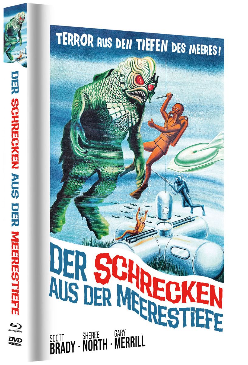 Der Schrecken aus der Meerestiefe - Cover A - Mediabook (Blu-Ray+DVD+CD) - Limited 333 Edition
