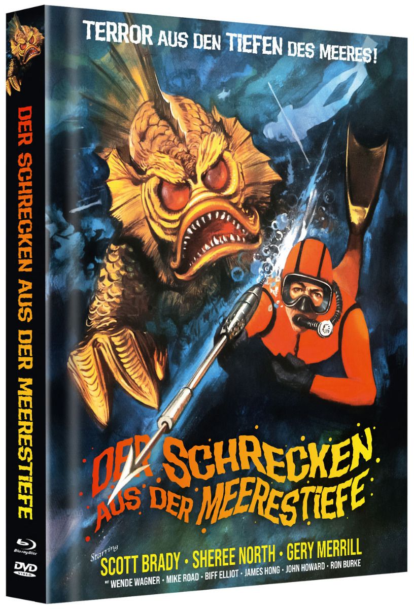Der Schrecken aus der Meerestiefe - Cover B - Mediabook (Blu-Ray+DVD+CD) - Limited 222 Edition