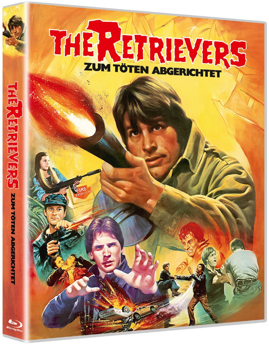 The Retrievers - Zum töten abgerichtet (Blu-Ray) - Cover A - Limited Edition