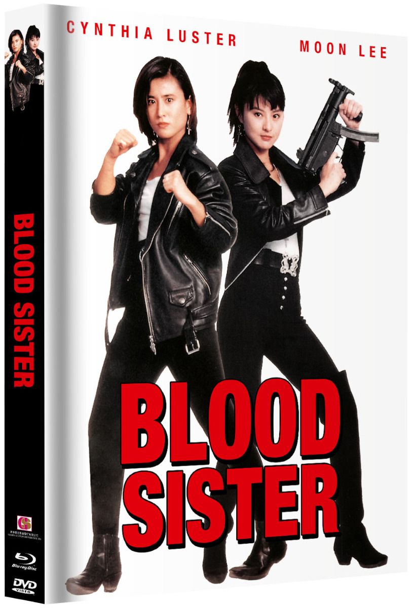 Blood Sister - Cover A - Mediabook (Blu-Ray+DVD) - Limited 444 Edition